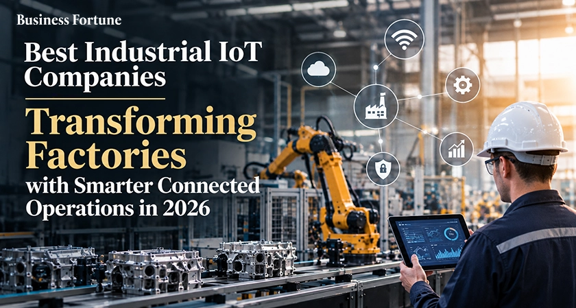 Best industrial IoT companies reshaping
